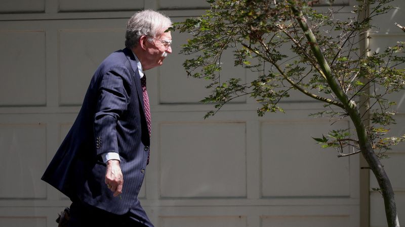 Breaking: Former Trump National Security Adviser John Bolton Indicted!